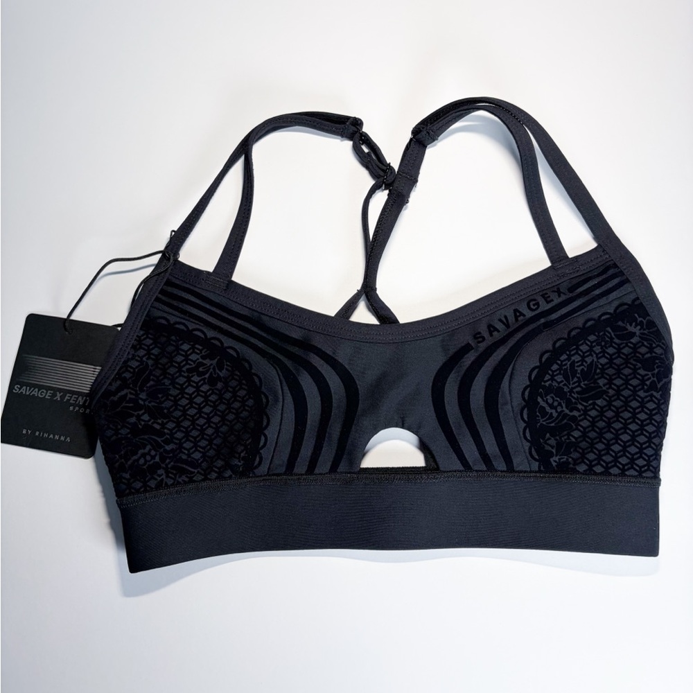 Fenty Beauty Midnight Black Bralette